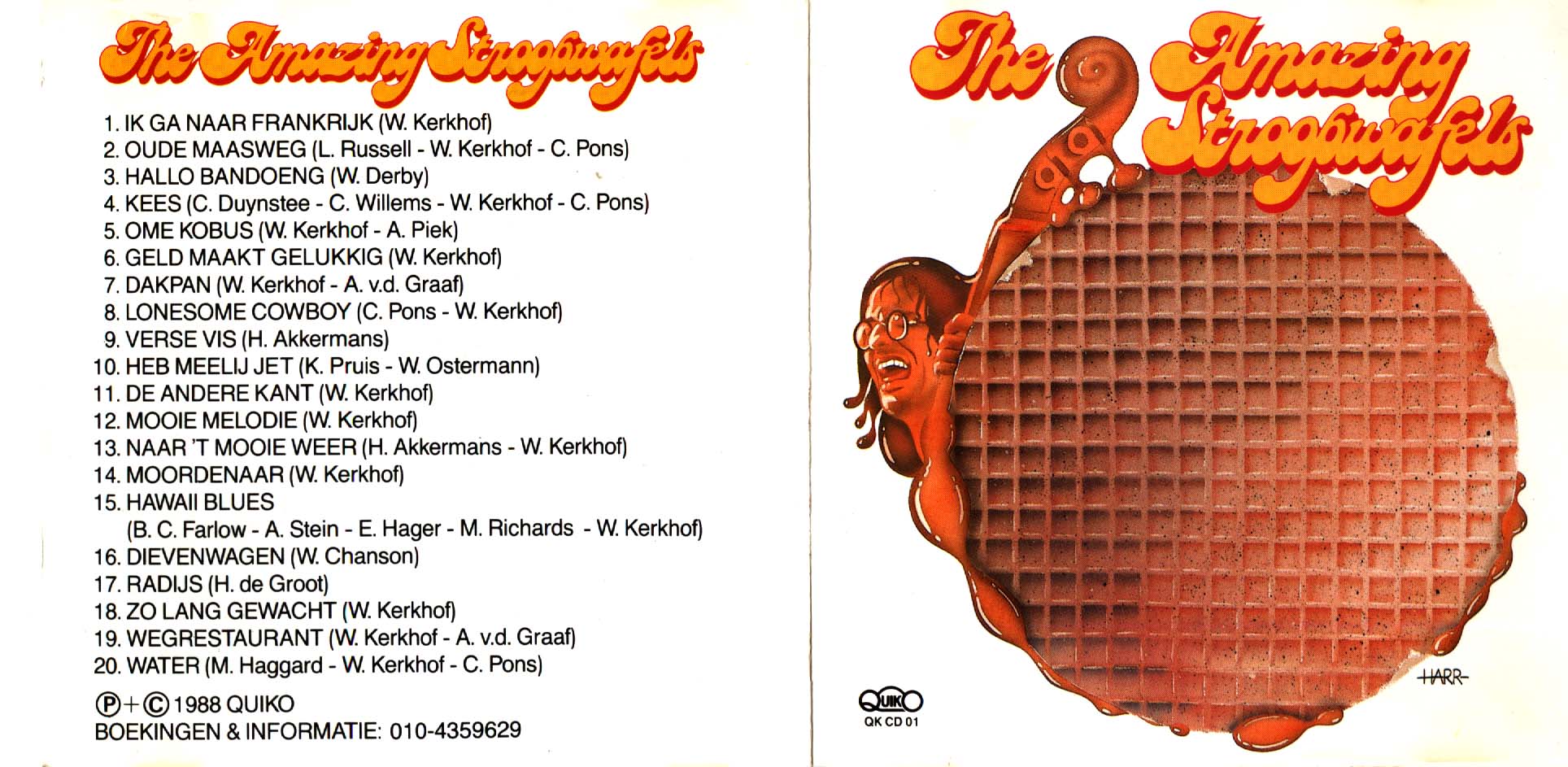 The Amazing Stroopwafels  Amazing Stroopwafels : Front